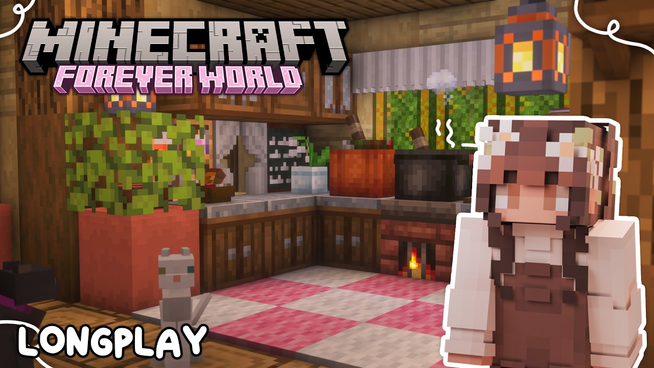 Cozy Minecraft Interior Decorating! | Minecraft Relaxing Longplay (with commentary) 🪻