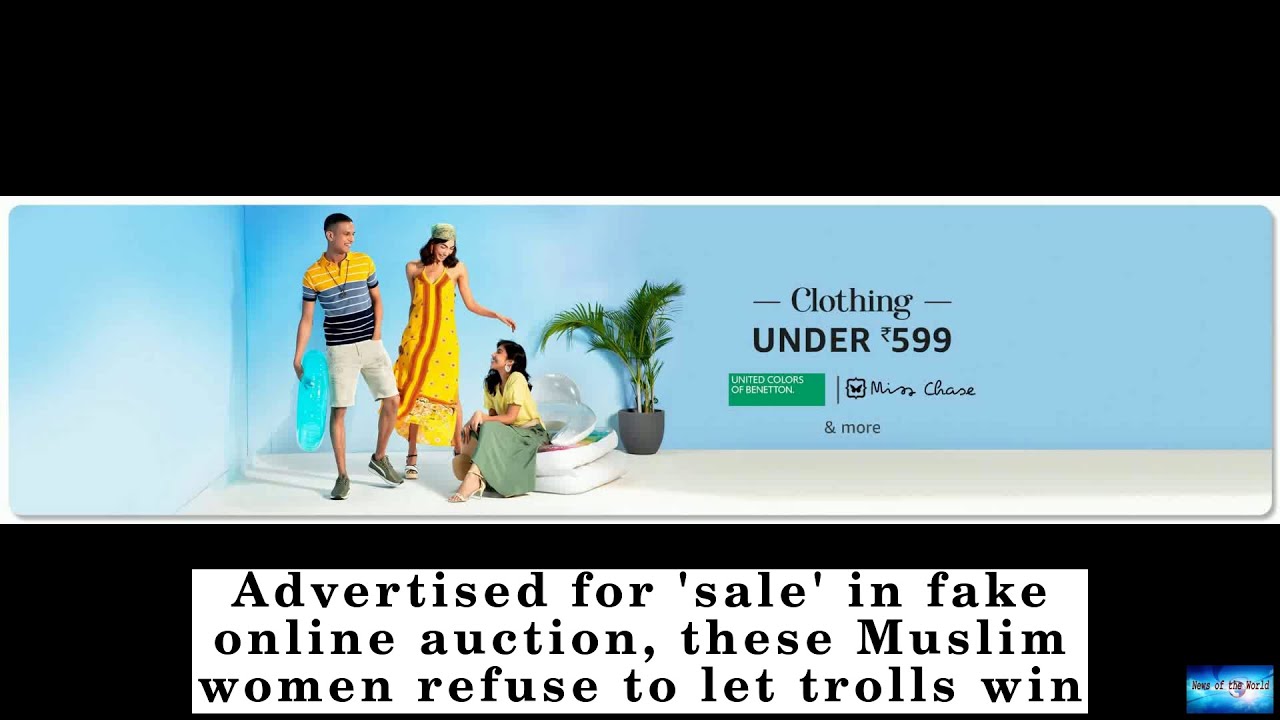 Advertised for 'sale' in fake online auction, these Muslim women refuse to let trolls win
