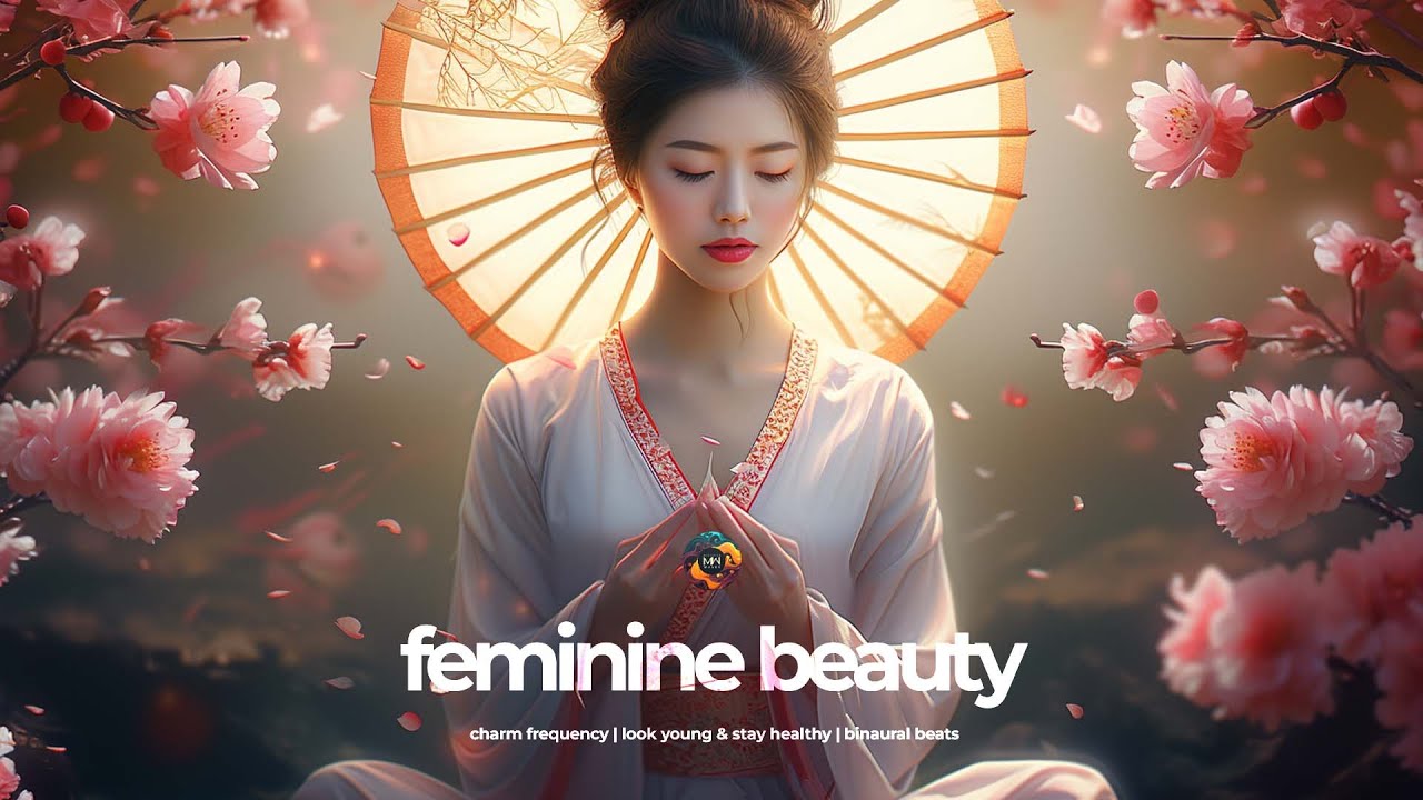 Supernatural Ultra Feminine Beauty & Charm Frequency | Look Young & Stay Healthy | Binaural Beats