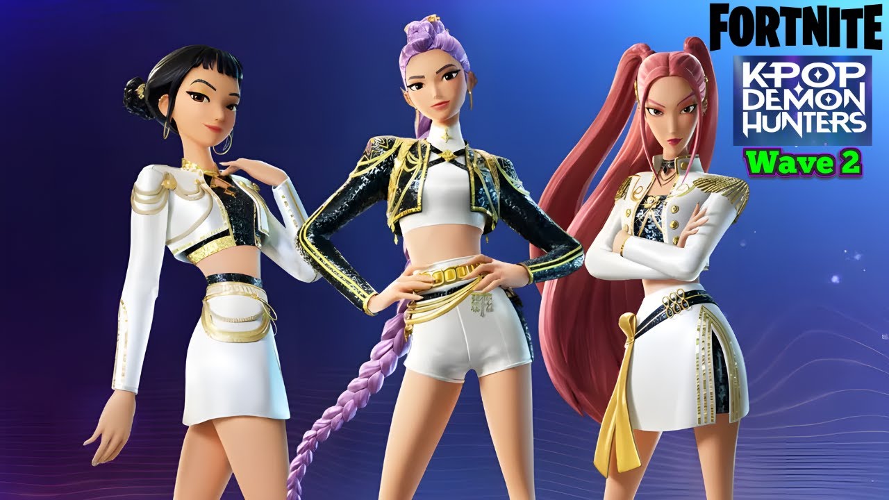 Kpop Demon Hunters Wave 2 in Fortnite