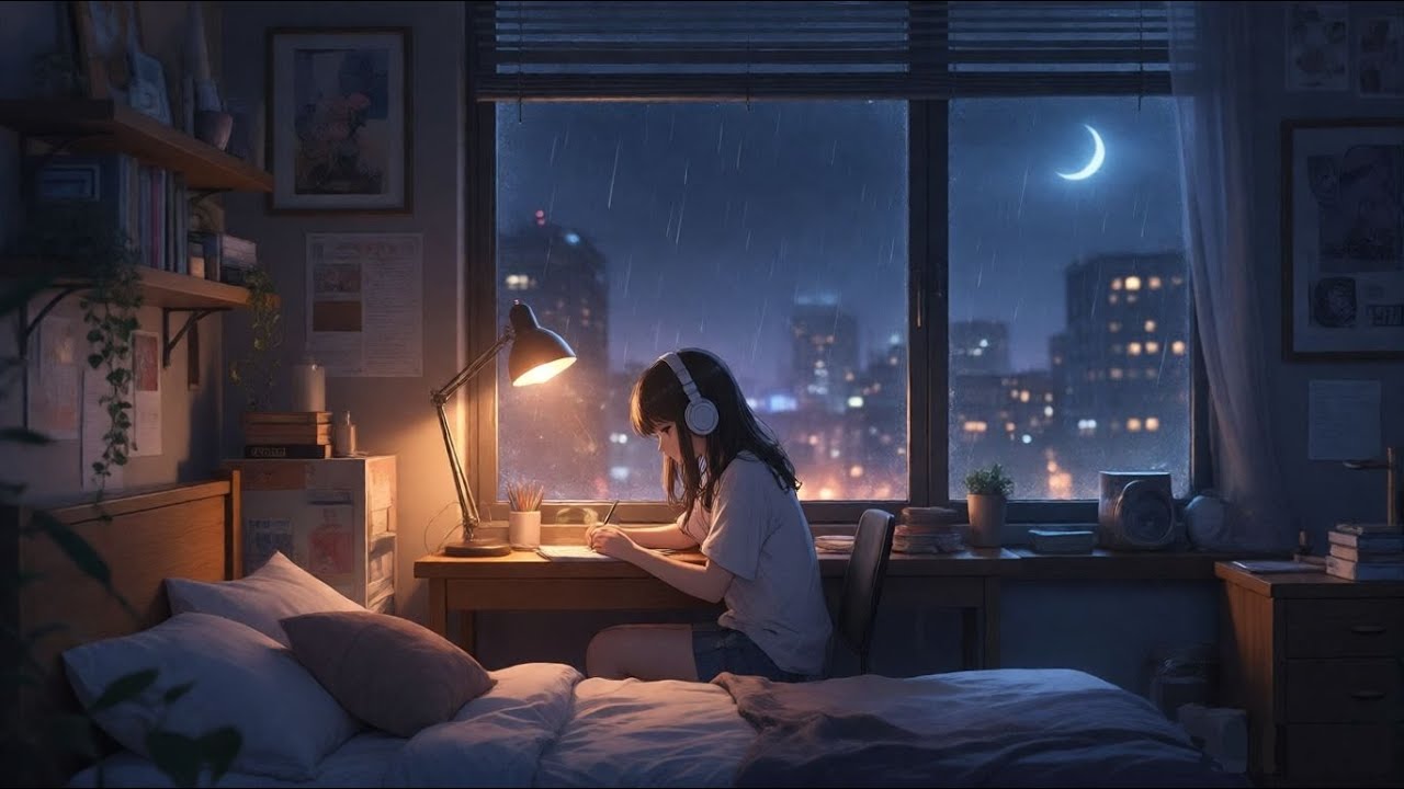 Relaxing Lofi Mix 🌙 Study, Chill & Sleep (20 Minutes)
