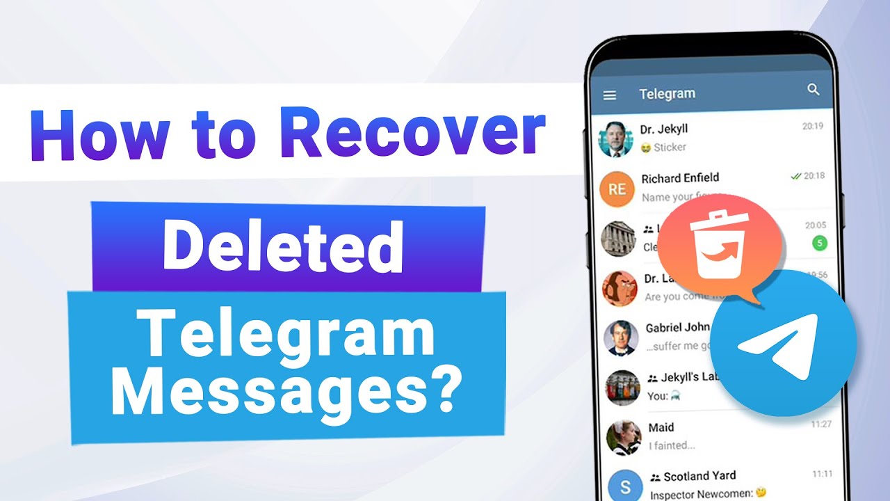 Как восстановить удаленные сообщения Telegram (iOS и Android)?