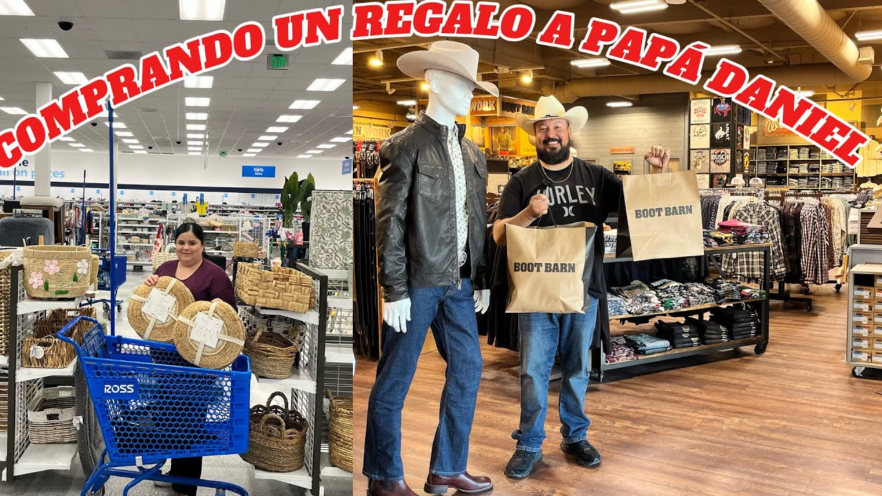 COMPRANDO UN REGALO A PAPÁ DANIEL 