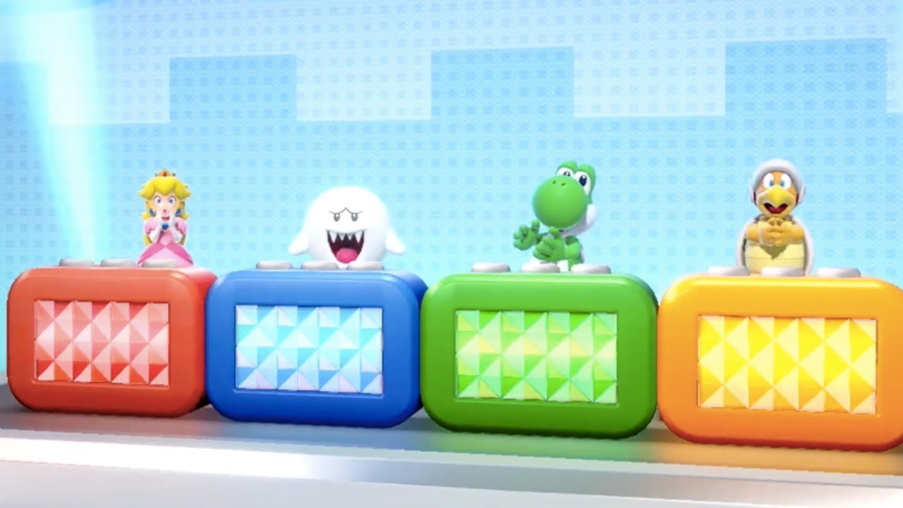Super Mario Party - Free-for-All Minigames (Peach Gameplay) | MarioGamers