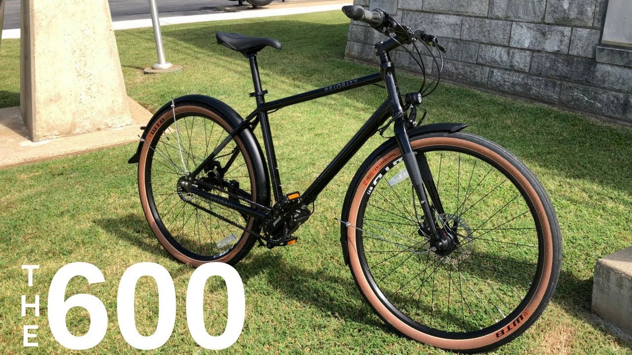 Модель 600 от Priority Bicycles | Городской велосипед с коробкой передач Pinion Gearbox