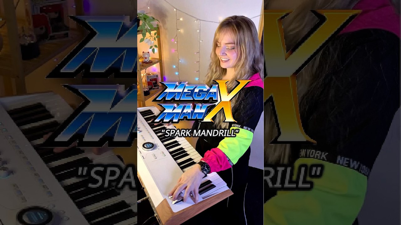 Spark Mandrill//MegaMan X with my AstroLab! 🎹⚡️