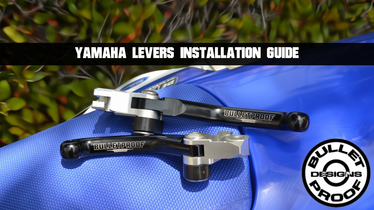 How To Install | 2024 Yamaha YZ450FX Levers | Bullet Proof Designs