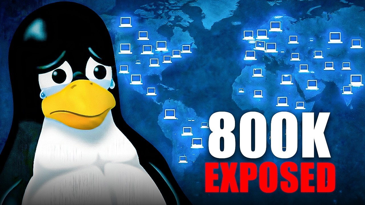 CRITICAL Linux Warning: 800,000 Devices EXPOSED to Hackers — Check YOURS NOW!