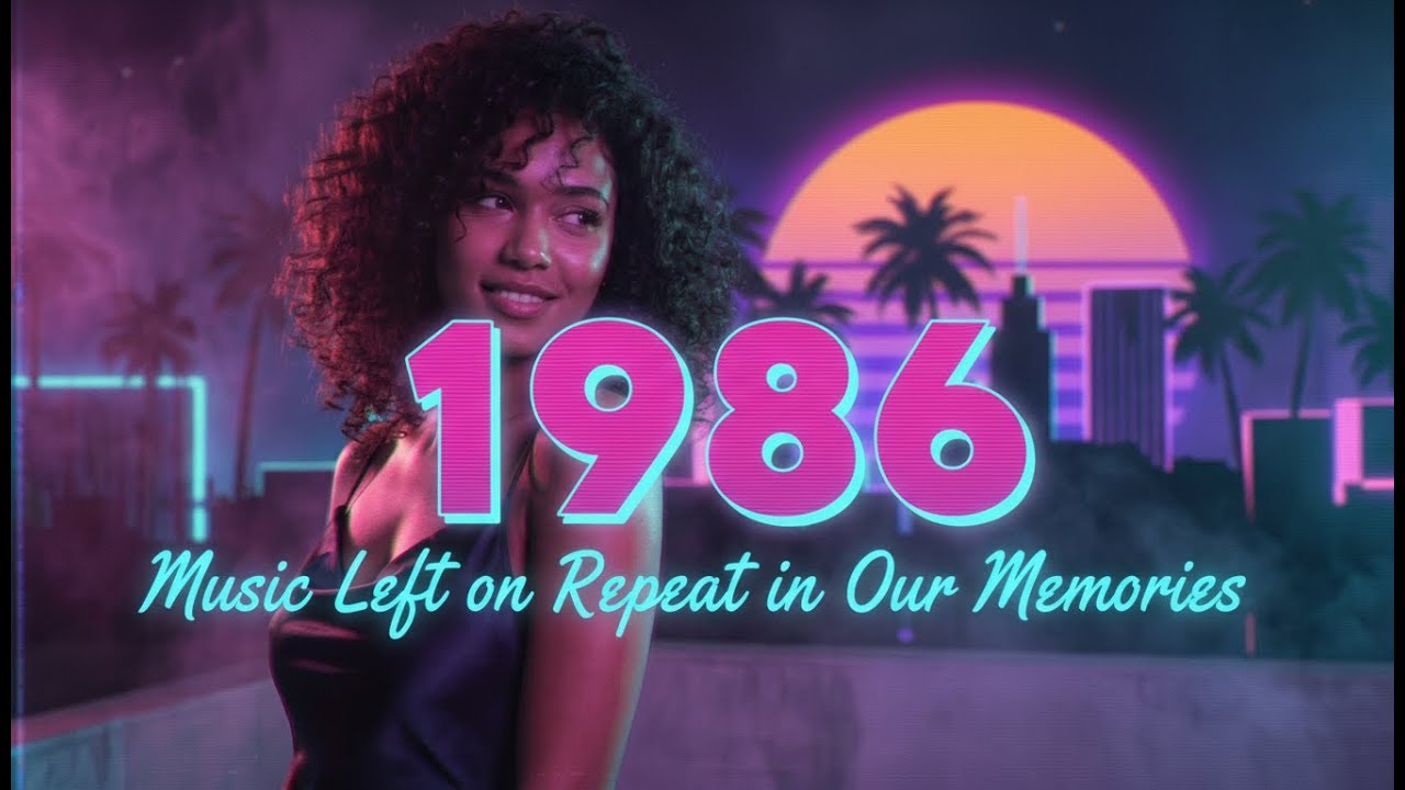 Назад в 1986 — Музыка, застывшая в нашей памяти на повторе | Retrowave • Synthwave • Neon City Mood