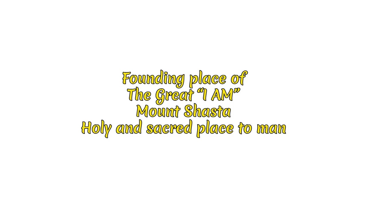 O Blessed Mount Shasta (Lyrics)