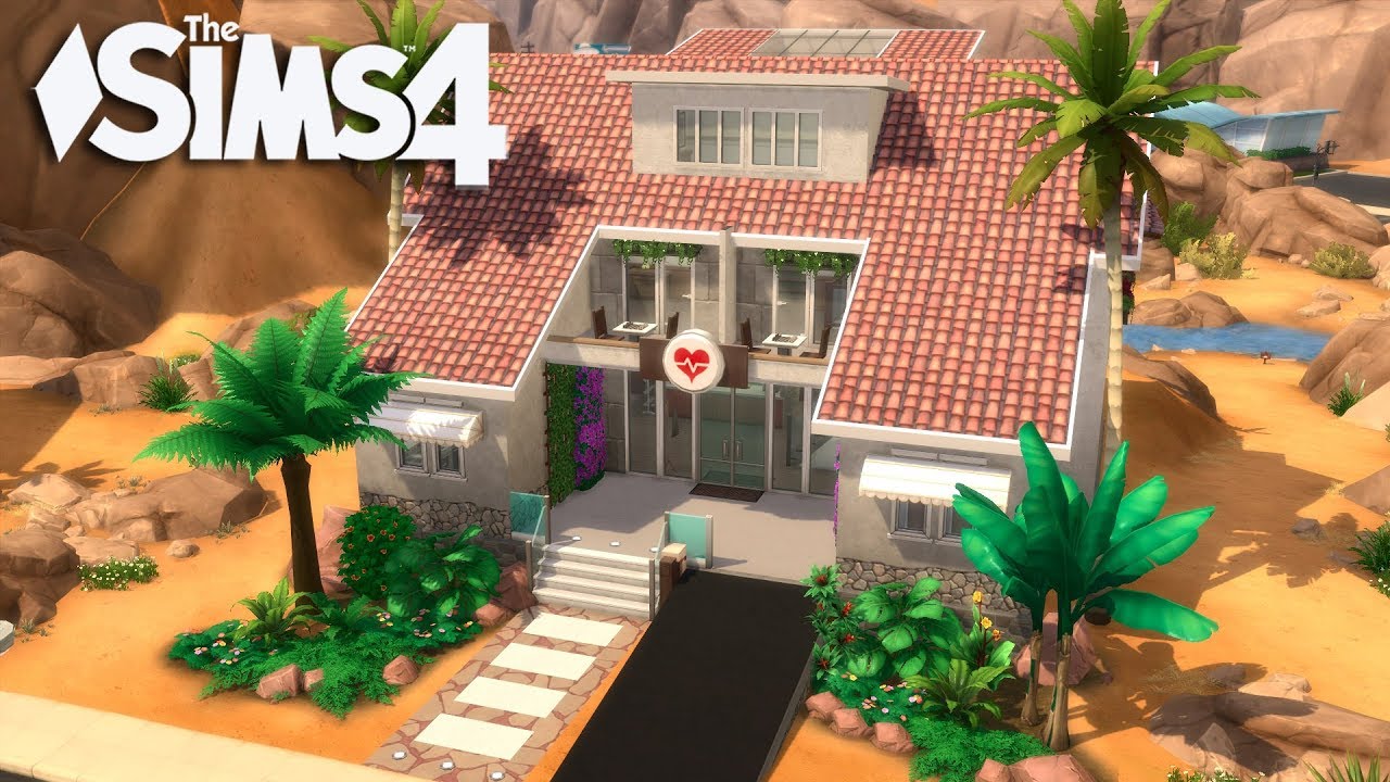 The Sims 4 - The Oasis Old Folks Home! (House Build)