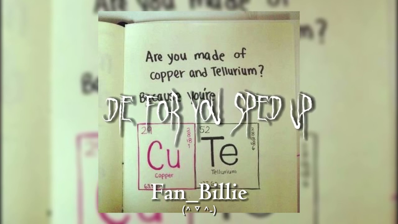 Speed up Song - Die for you 💌💫🔪