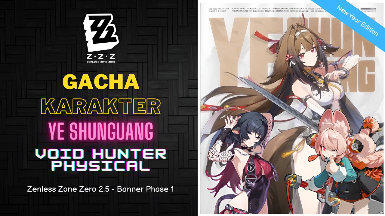 Gacha Ye Shunguang ft. Bansos - Zenless Zone Zero Indonesia | Gacha Banner 2.5 Phase 1