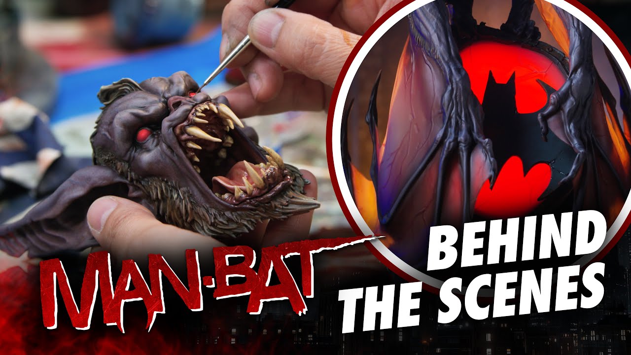 Sideshow Behind the Scenes - Man-Bat Premium Format Figure | Spooktacular 2025