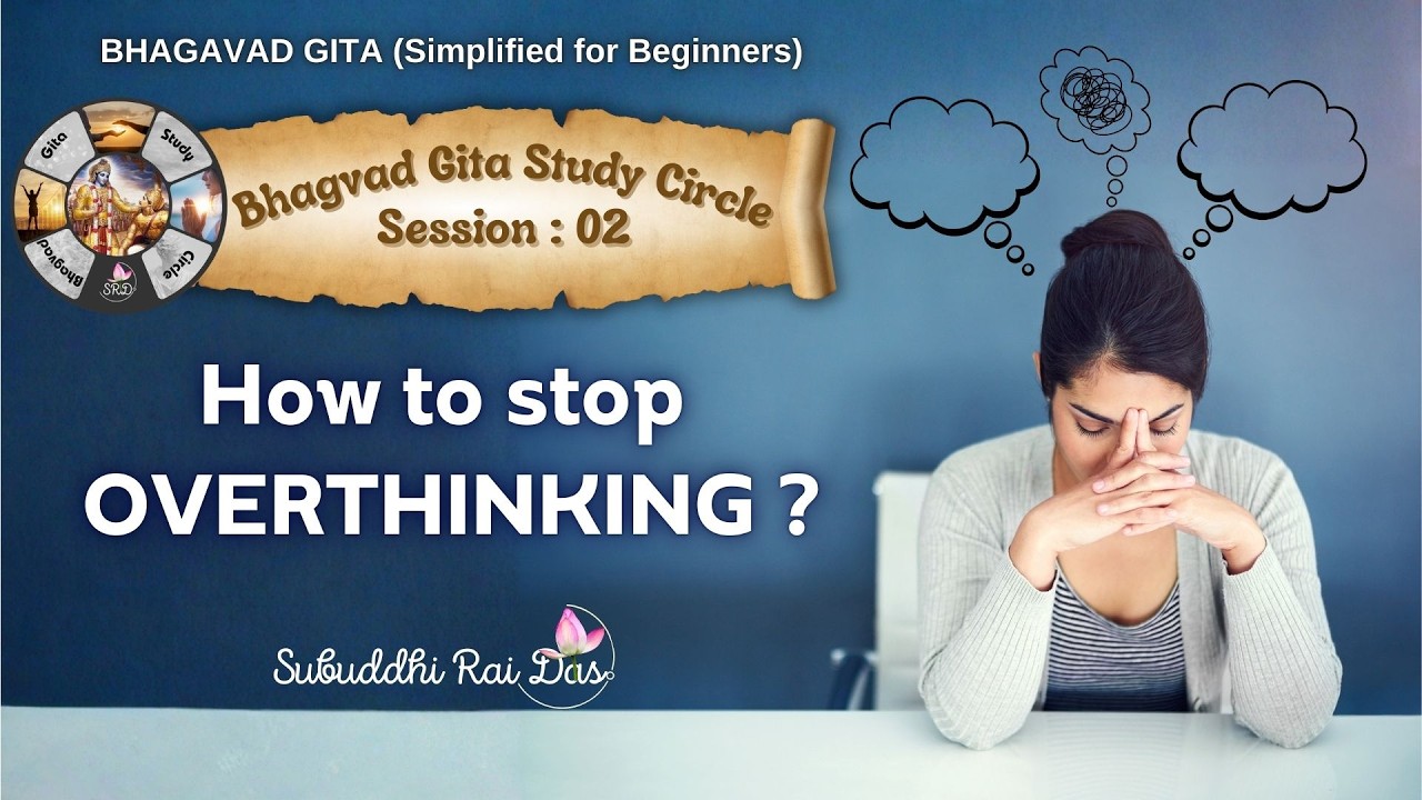 Overthinking Is Destroying Your Clarity! 😰 6 Gita Solutions That Actually Work