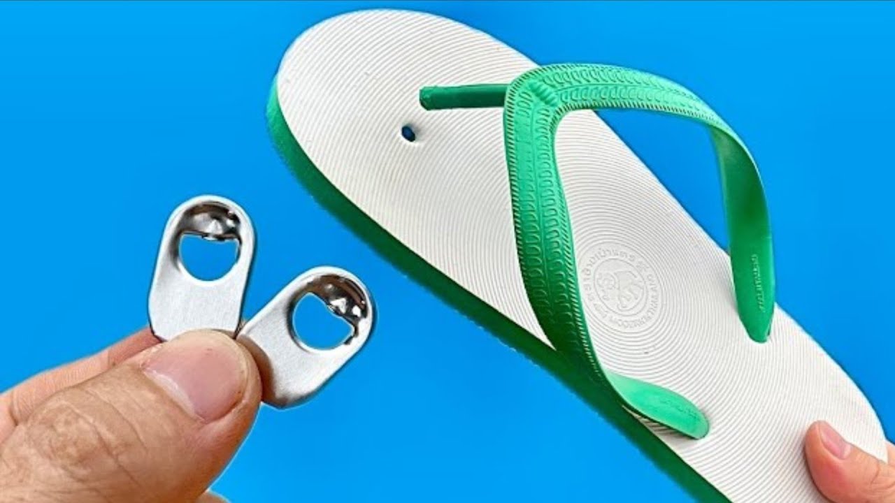 Don't Throw Away Your Slippers | Show You How to Fix Your Slippers Easily and Efficiently 