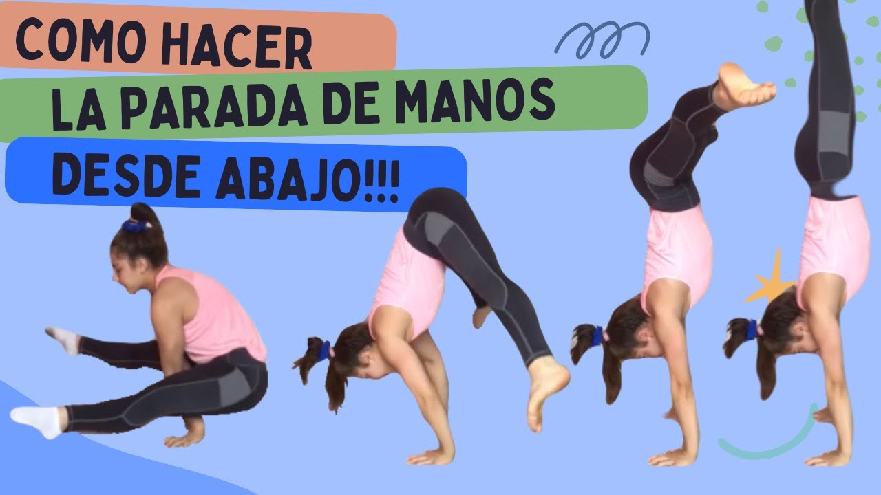 Como hacer parada de manos a fuerza desde abajo