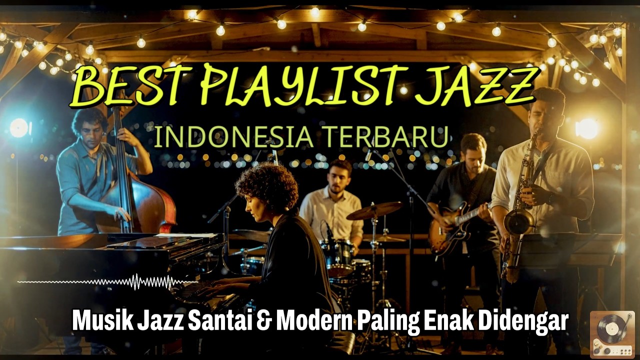 🎷 Playlist Jazz Indonesia Terbaru – Musik Jazz Santai & Modern Paling Enak Didengar