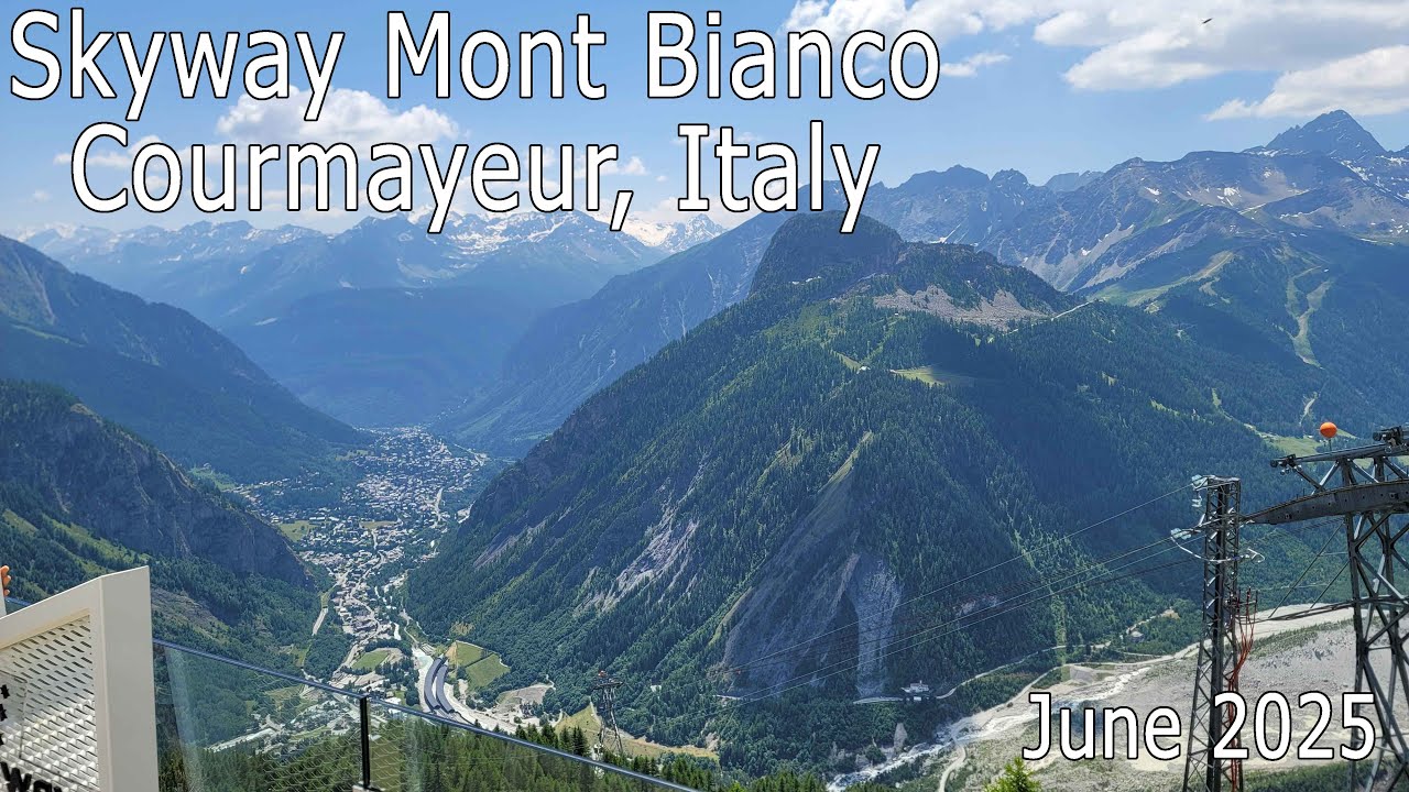 Skyway Monte Bianco & Courmayeur Walkthrough (Tour du Mont Blanc 2025)