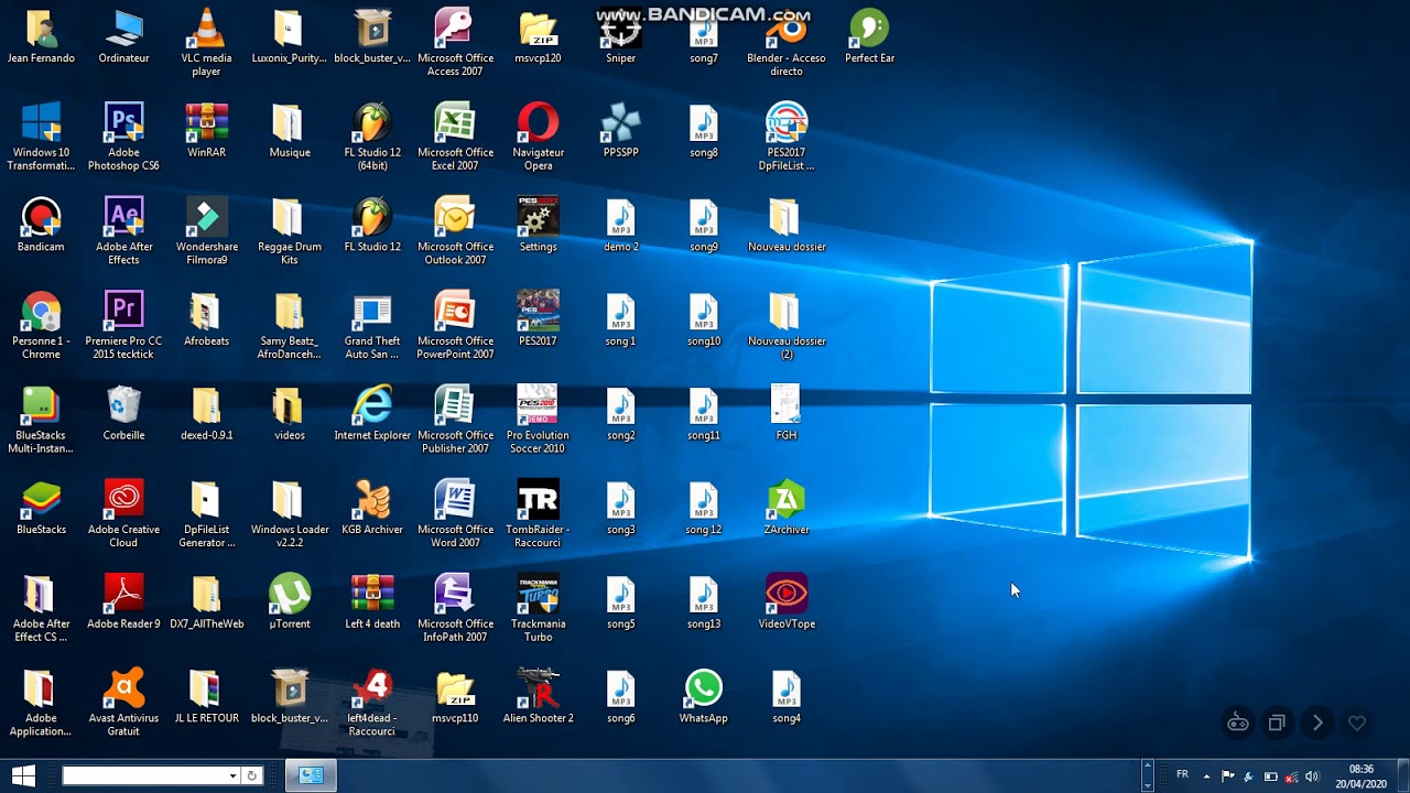 Corriger le erreurs de Windows 10 transformation pack