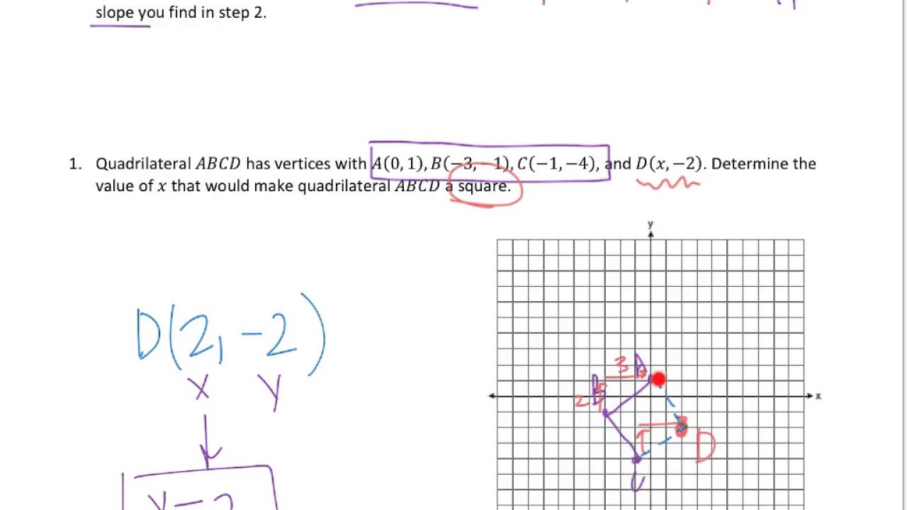 8-3 finding the missing coordinate
