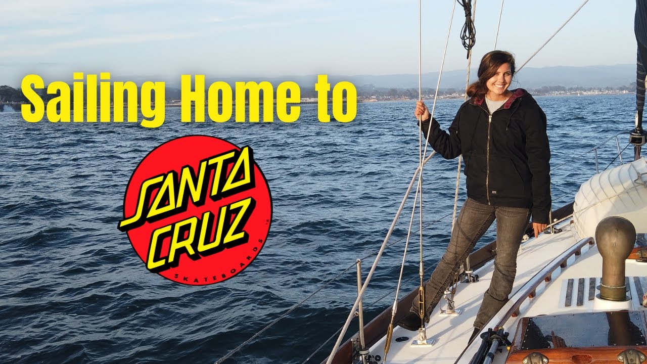 Sailing to Santa Cruz | Monterey Bay | Sailing Avocet