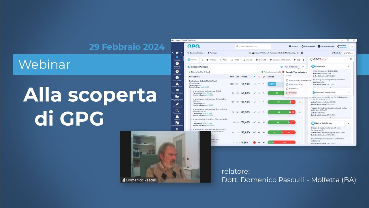 WEBINAR: Alla scoperta di GPG - dott. Domenico Pasculli - 29 febbraio 2024