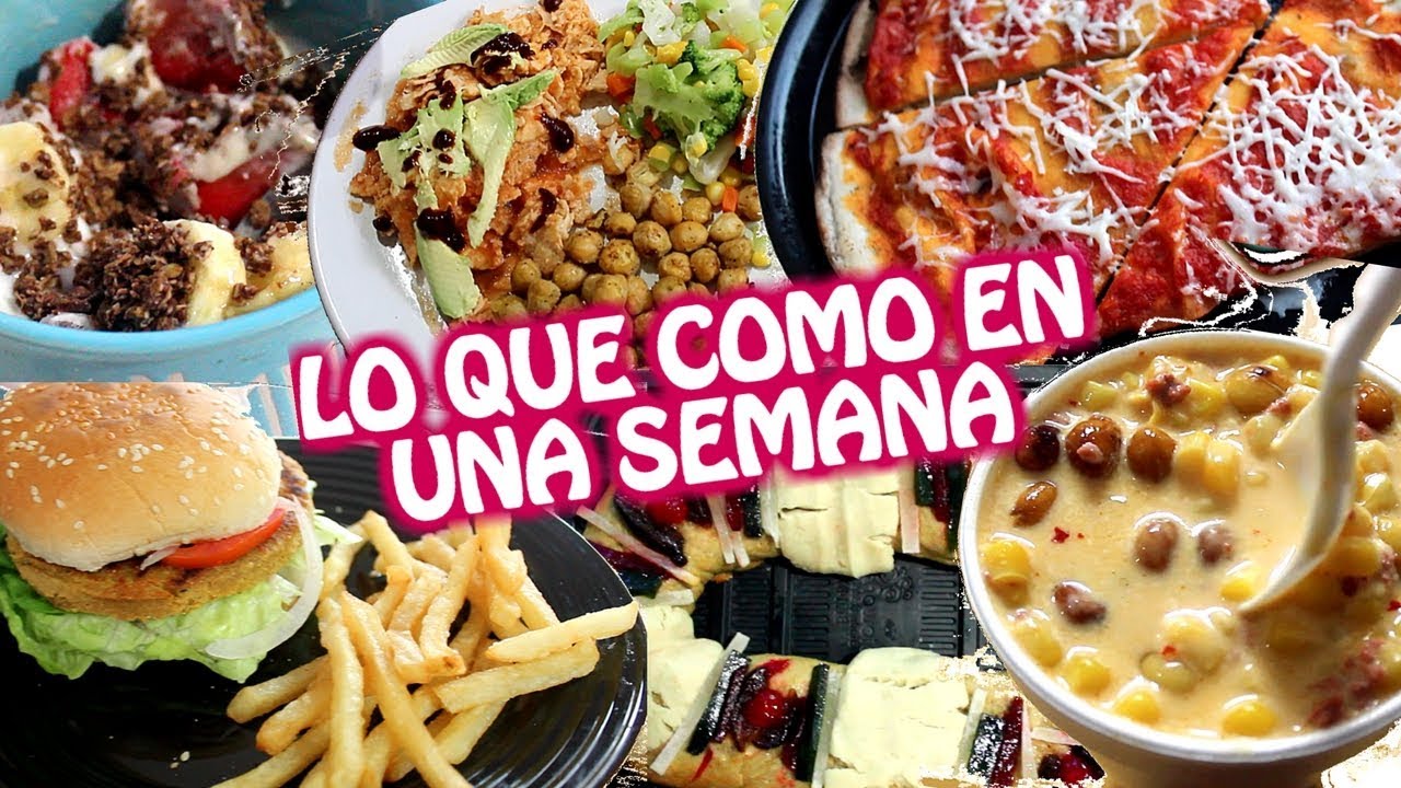 LO QUE UNA VEGANA COME EN LA PRIMER SEMANA DEL AÑO