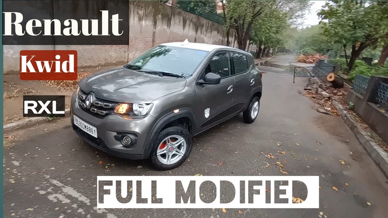 Renault KWID RXL||2017 Model||detail review||Modified kwid.
