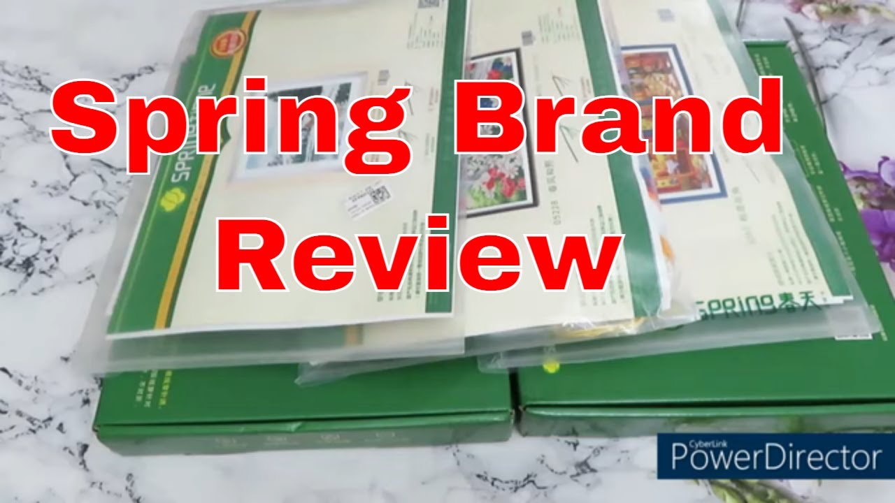 Fansells Gorgeous Spring Brand Cross Stitch Kits Review #fansells #crossstitch