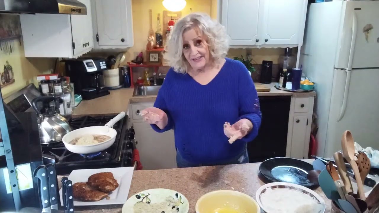 My Pork Cutlet recipe.  How my doctor visit went. Forgive the back of my hair I been laying down.
