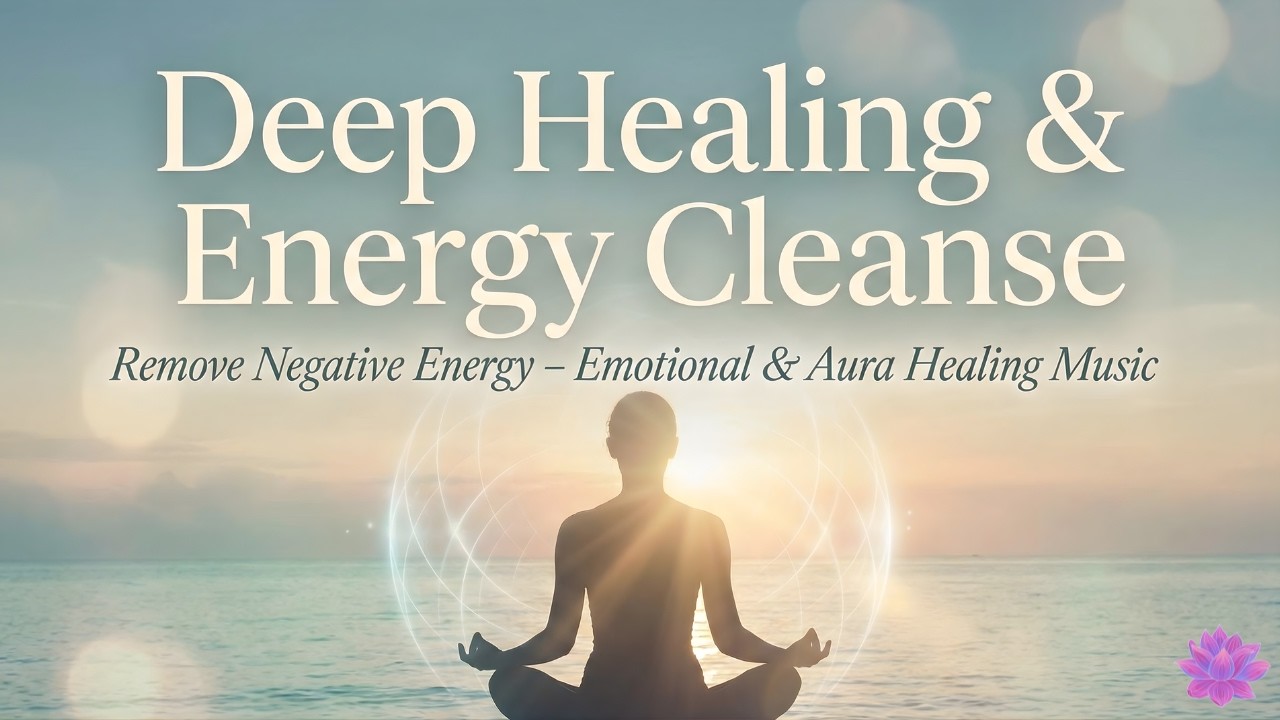 Deep Healing & Energy Cleanse ✨ Remove Negative Energy • Emotional & Aura Healing Music 🌿