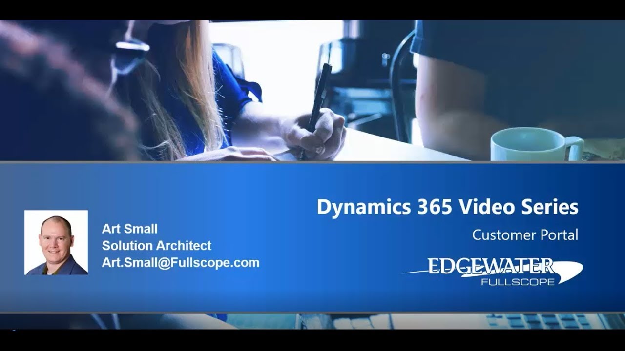 Dynamics 365 for Customer Engagement  &mdash; Portals Demo
