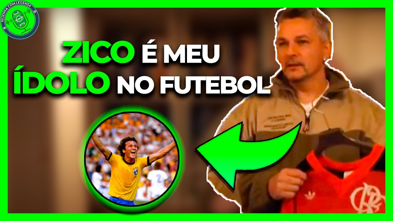 ROBERTO BAGGIO DECLARA SUA IDOLATRIA POR ZICO