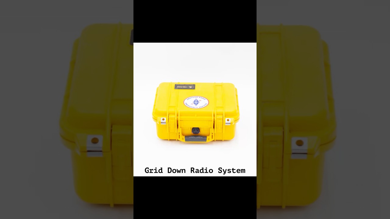 Emergency Radio Kit Unpacked in 20 Seconds