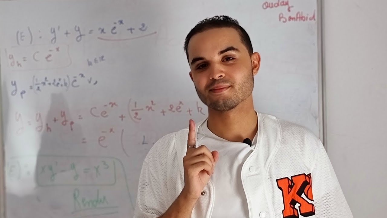 Exercice Equation Differentielle Linéaire de 1 er Ordre