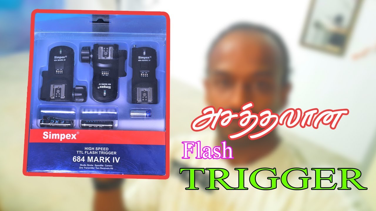SIMPEX  / 684 Mark IV -TTL Flash Trigger Tamil Review