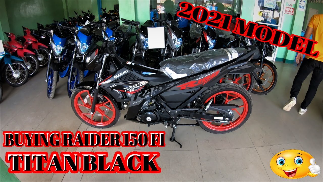 Buying Latest Model Suzuki Raider 150 FI | Titan Black Variant | Agsur Mindanao |