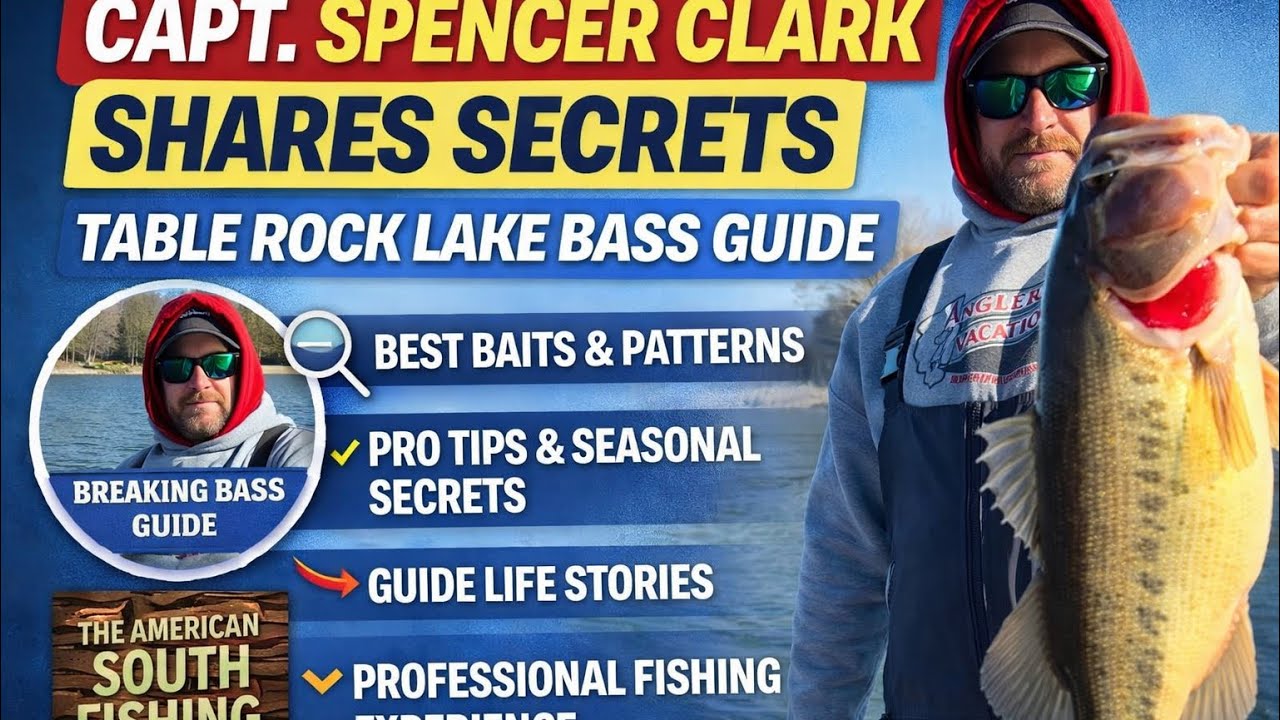 Getting to Know Captain Spencer Table Rock Lake Secrets & Guide Stories |Breaking Bass Guide Service