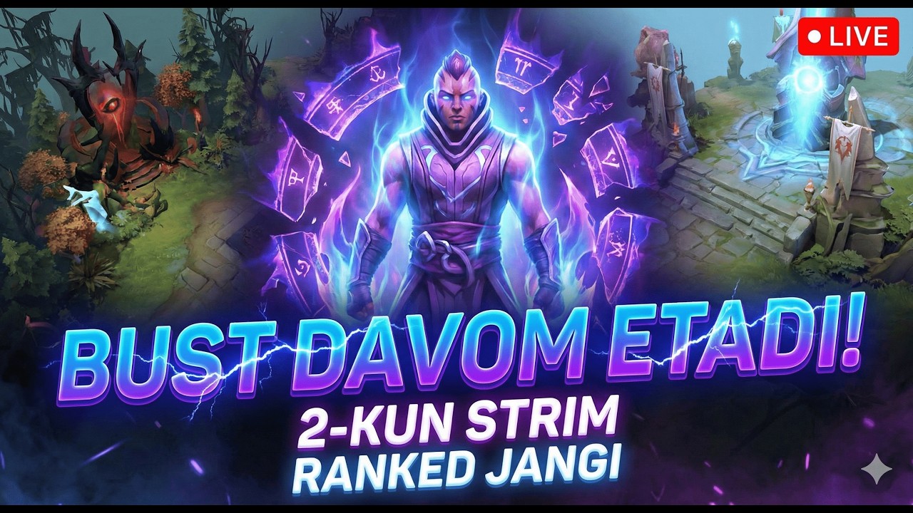 DOTA 2 RANKED🔥 BUST AKKAUNT  2 KUN STRIM