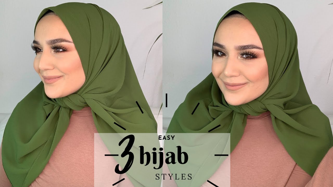 3 easy hijab styles
