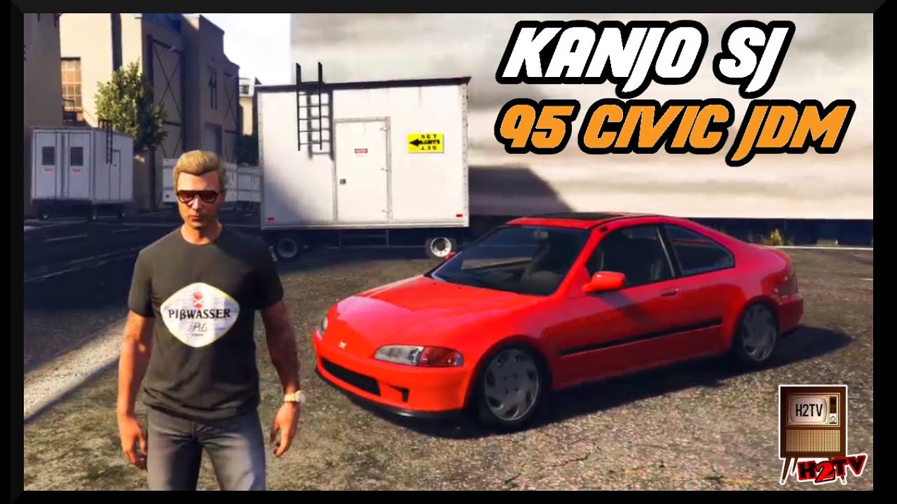 Dinka Kanjo SJ (95 Civic JDM) Customization and Initial Review GTA Online
