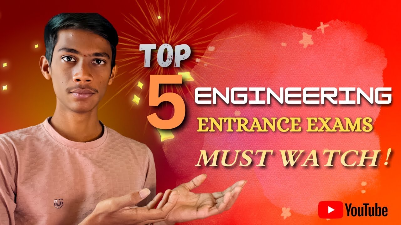 Top 5 Engineering Entrance Exams | Every Inter Student MUST Know | (TS/AP Students Watch!)