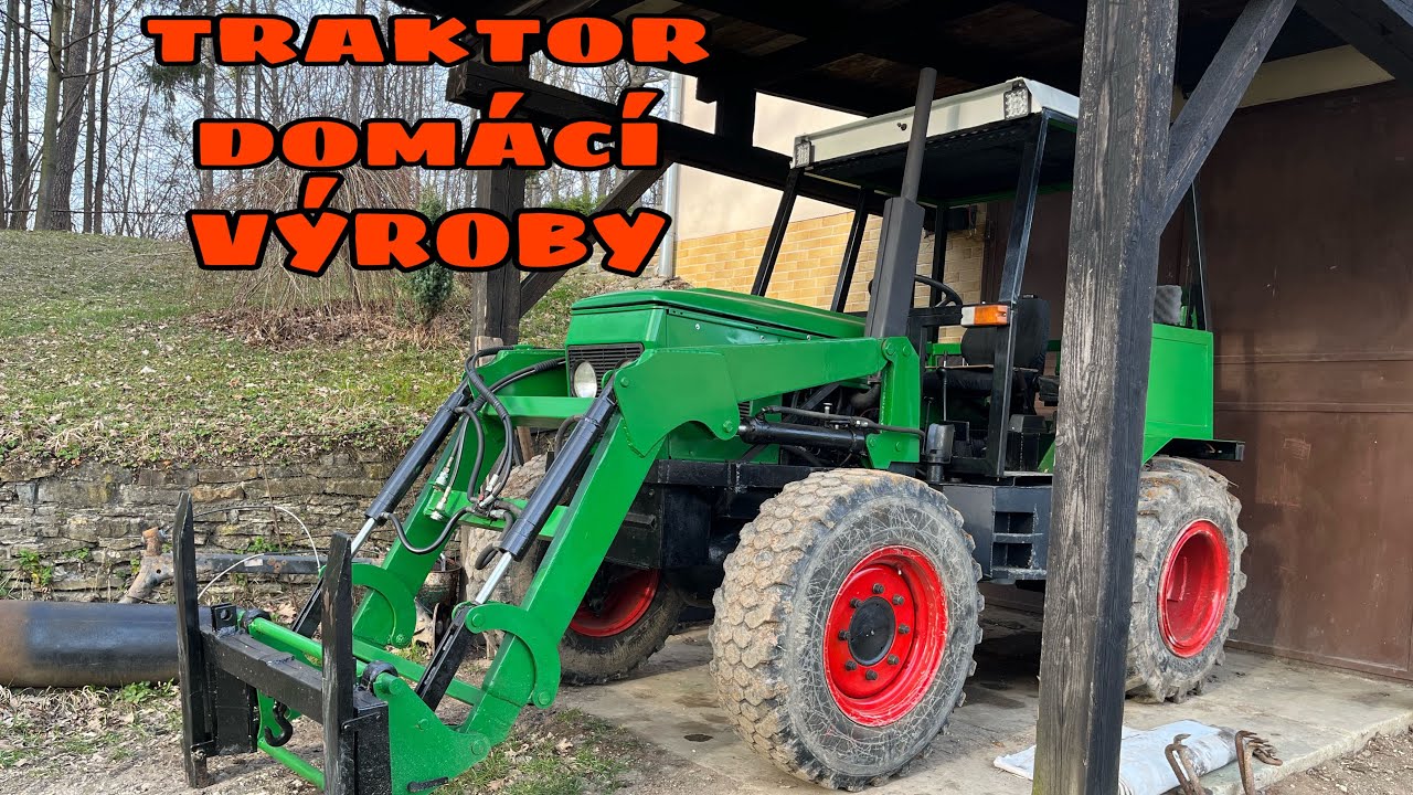 TRAKTOR DOMÁCÍ VÝROBY, POPIS PARAMETRŮ