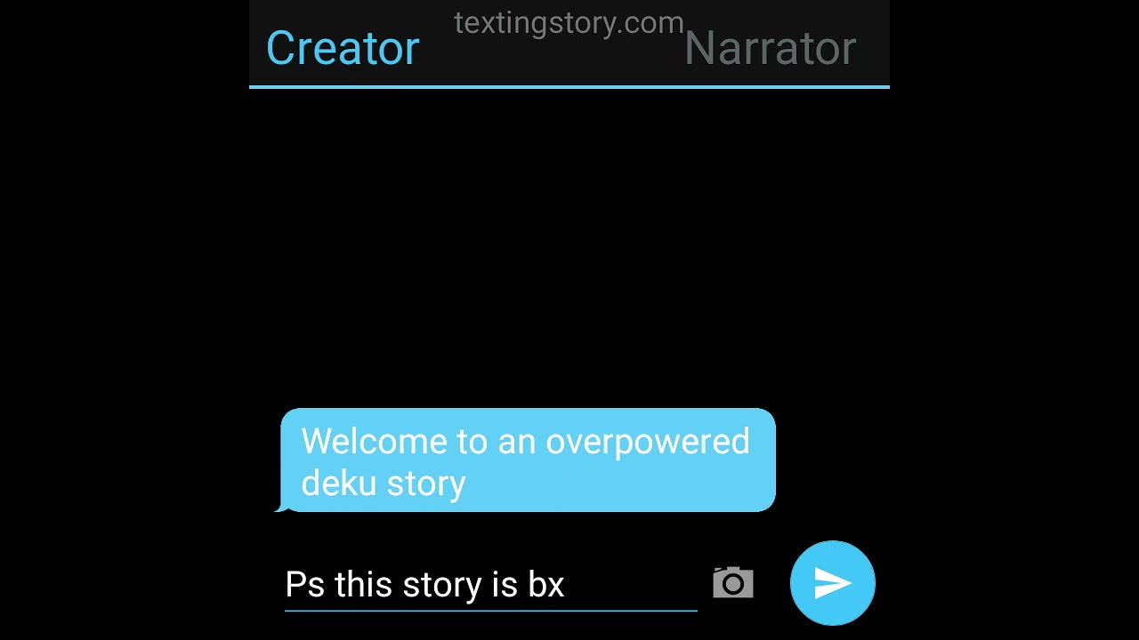 overpowered dekubowl texting story  