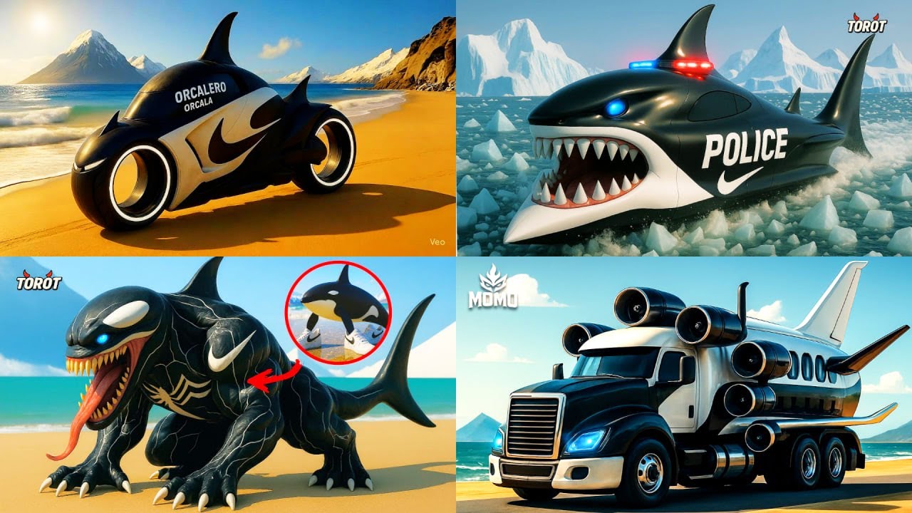 BRAINROT EXTINCTION TRUCKS 🆚 BRAINROT CAR 🆚 BRAINROT MOTORCYCLE - Tiles Hop EDM Rush!
