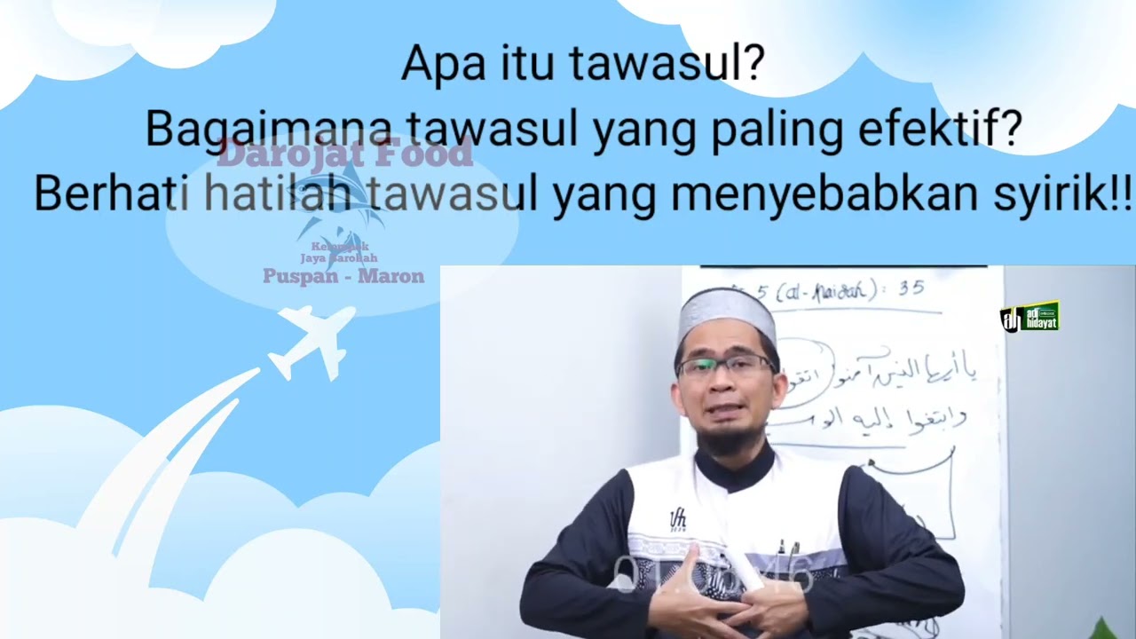 Apa itu tawasul? Berikut penyampaian ust adi Hidayat ( UAH ) 40 menit