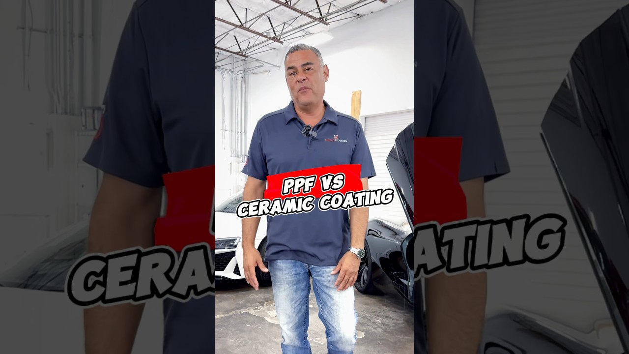 PPF VS CERAMIC COATING 🚨 What is the most economical choice for what you&rsquo;re looking for?