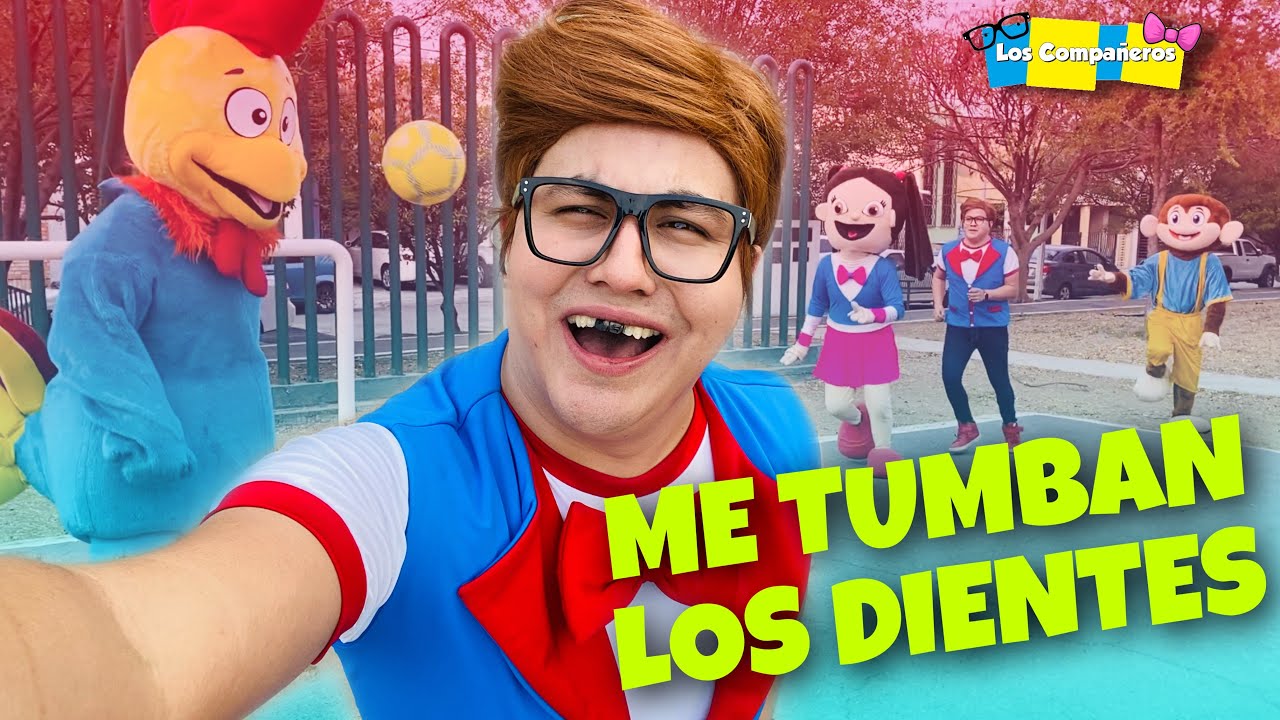 EL COMPA&Ntilde;ERO SE QUEDA SIN DIENTES   / ANDY GOLPEA CON EL BAL&Oacute;N AL COMPA&Ntilde;ERO
