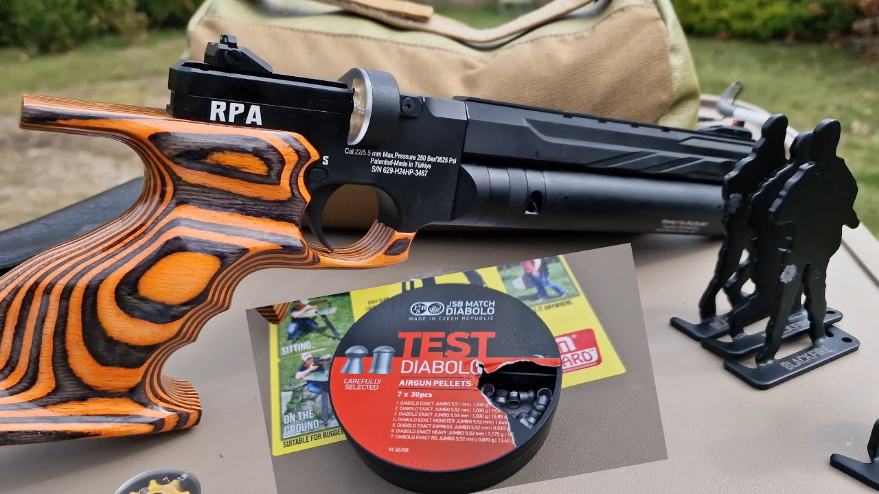 Reximex RPA 5,5mm - test JSB Exact